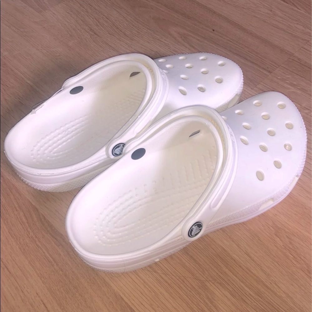 White crocs